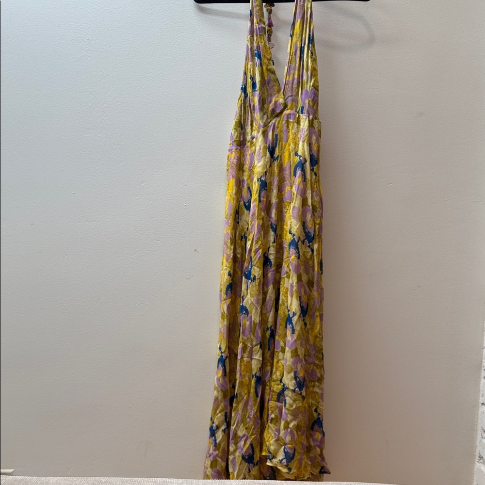 Zara Multicolor Floral Maxi Dress